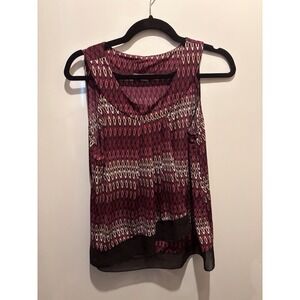 Roz & Ali Petite Medium 36" X 24" Sleeveless Blouse